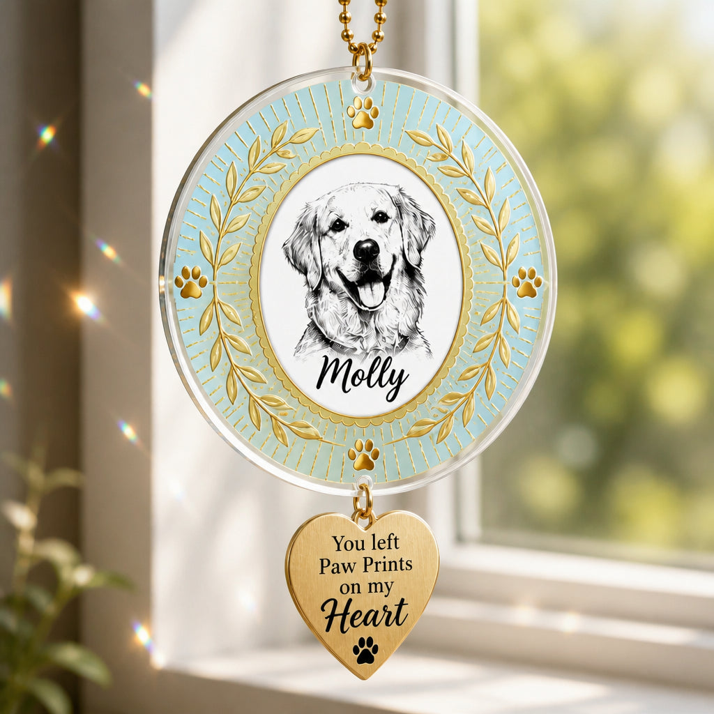 Angel Halo Pet Memorial Suncatcher with Custom Photo & Name - Personalized 1 Layered Suncatcher with Charm 6c8a9d6e-a978-42d0-9c64-dabc34c64f83.jpg