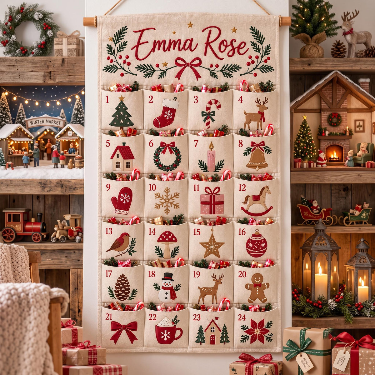 Personalized Christmas Advent Calendar, 24 Fillable Pocket Fabric Wall Hanging, Custom Holiday Countdown, Reusable Family Christmas Decor 6c9df1ea-4b9f-45b8-8ffa-c86b5c28273e-il_fullxfull.8624038187_mjua.jpg