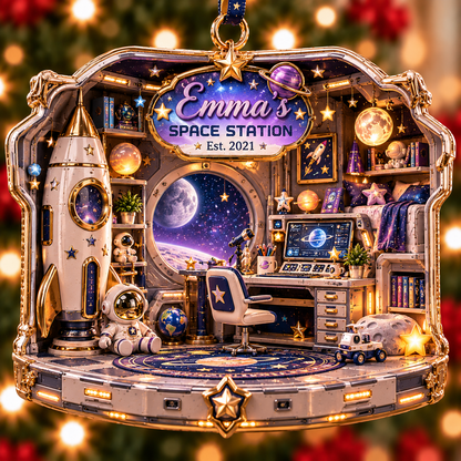 Personalized Space Station Corner Christmas Ornament – Custom Name & Year, Astronaut Gift for Kids, Space Lover Gift, Galaxy Christmas Keepsake 6ca64b82-f163-4402-a99c-348c6c3e9685-Emma-s-Space-Station-Ornament.png