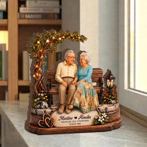 Personalized Grandparents Photo Wooden Block, Growing Old Together Anniversary Gift, Wedding Anniversary Keepsake,Gift For Grandma & Grandpa 6cb58f37-e42f-4d2f-b010-2be326553536-4.jpg