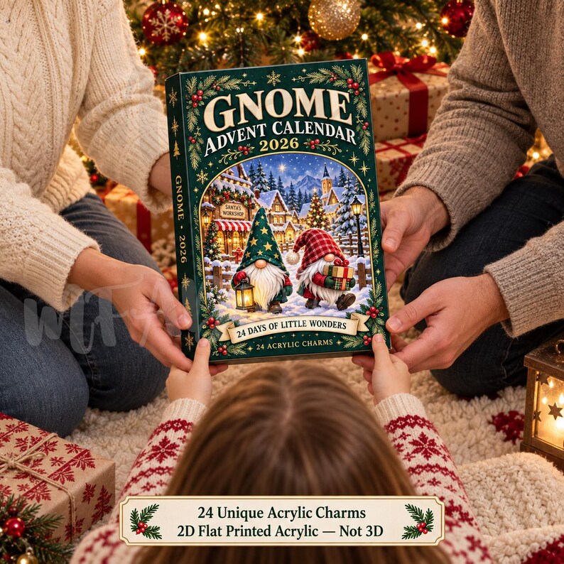 Personalized Gnome Advent Calendar 2026, 24 Days Xmas Scandinavian Gnome Ornaments Countdown Box, Custom Holiday Decor,Gift for Gnome Lovers 6cb621a3-38ea-443a-89be-f5942643c379-il_794xN.8554901146_2qnc.jpg