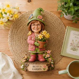 Personalized Garden Gnome Caricature Figurine From Photo, Custom Gardener Decor 6ccca1db-646e-496e-a277-5e3d806e5dcb-6.jpg