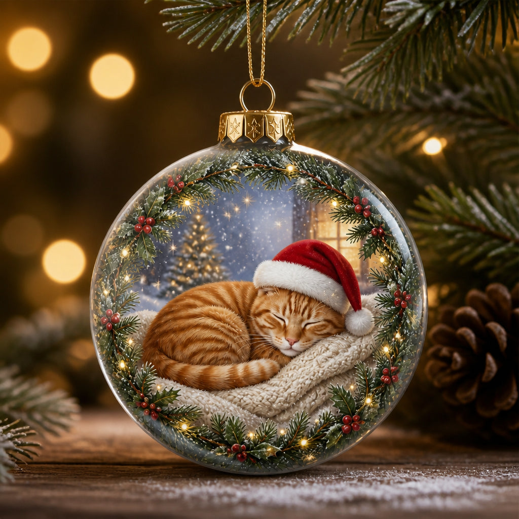 Custom Pet Photo Christmas Ornament – Snow-Globe Wreath Edition - Personalized Shape Ornament 6cd3cf50-0c94-44e5-bd6d-a66cdcad9425.jpg