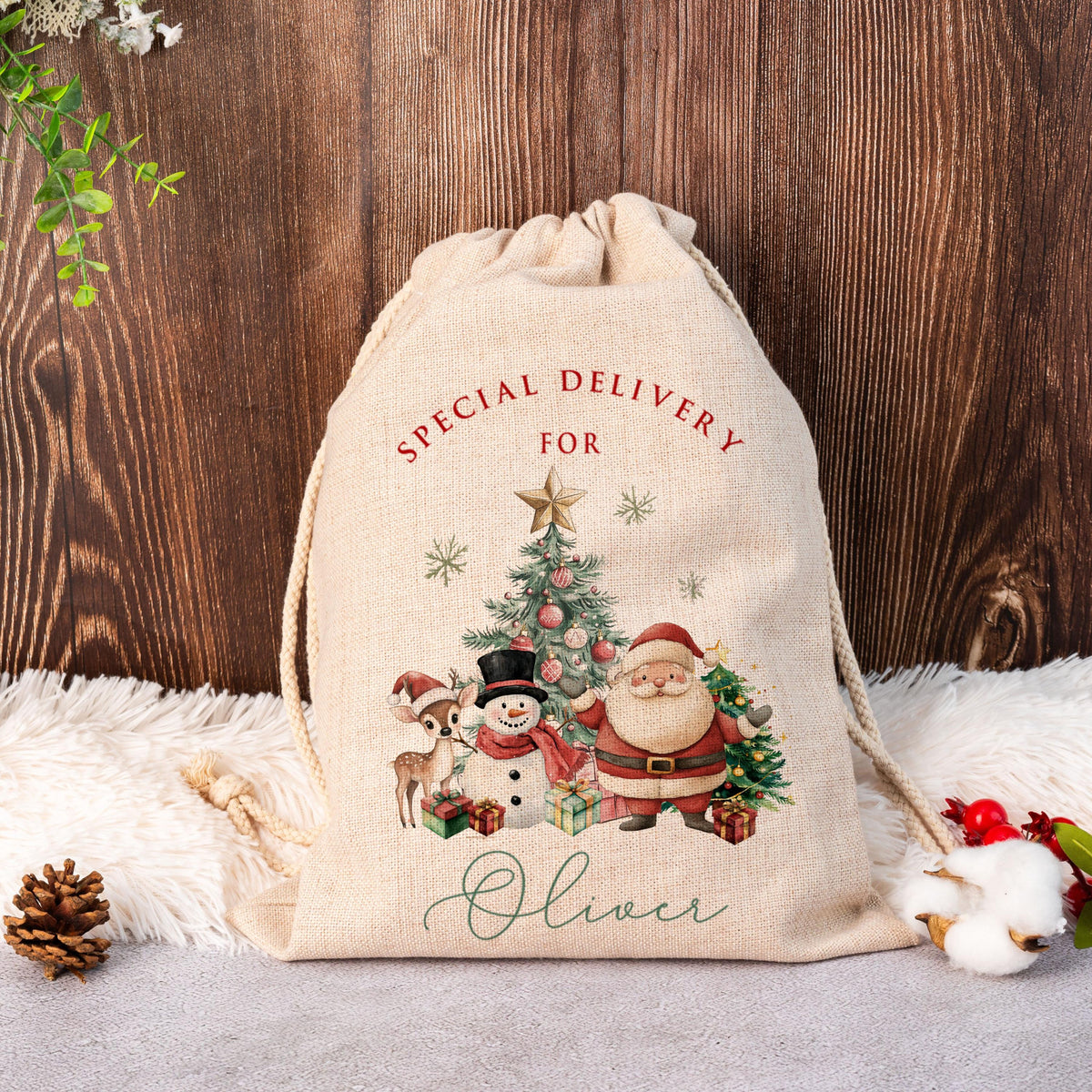 Personalised Santa Sack, Xmas Toy Sack with Name, Special Delivery Christmas Eve Sack, Christmas Present Sack, Xmas Gifts For Kids, Santa Sack 6cfe93b7-6cf6-4993-a24c-e21925fd30a8-5.jpg