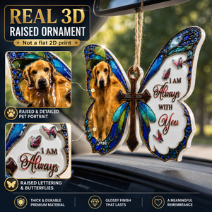 Personalized Pet Memorial Butterfly Real 3D Raised Ornament, Custom Photo Dog Remembrance Car Hanging Keepsake 6d0416c3-f5c2-480f-b113-59a7b915cee3-banner-7.png