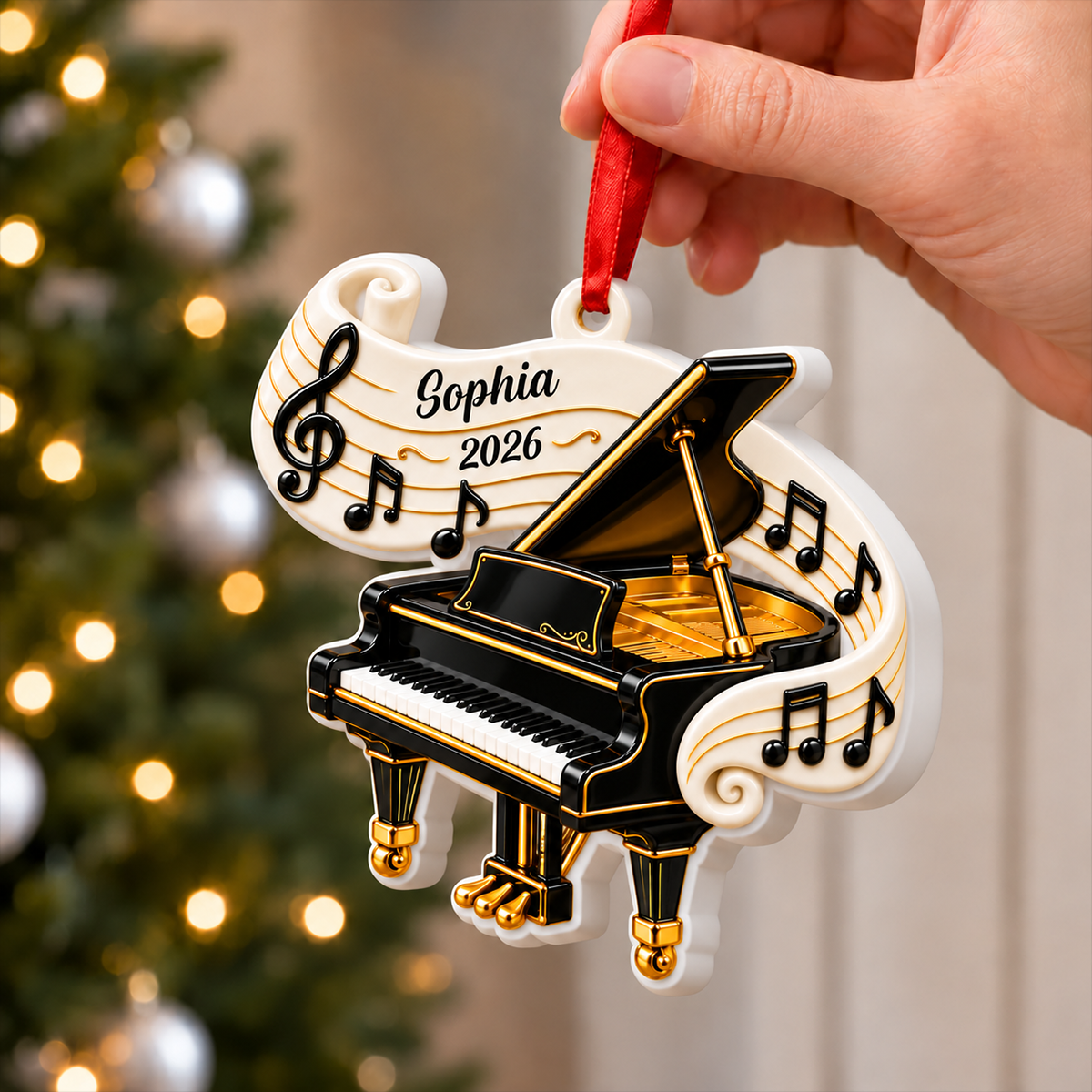 Classic Music Instrument Gift For Band Student, Music Teacher - Personalized Real 3D Ornament 6d0882a4-48a4-4c7d-9010-aa0e67653534-5.png