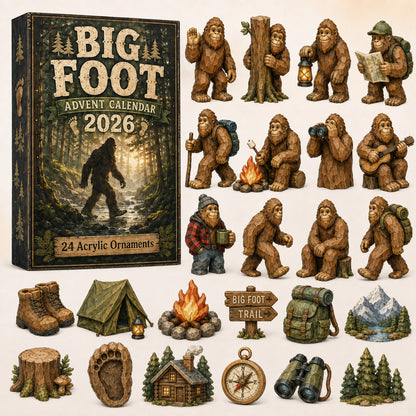 Camping Big Foot Advent Calendar 2026 - 24-Day Festive Countdown, Acrylic Charms Blind Box - Gift For Campers, Family & Friends 6d0b50d2-4642-45de-ae63-6454ebd8d51b-big-foot.jpg