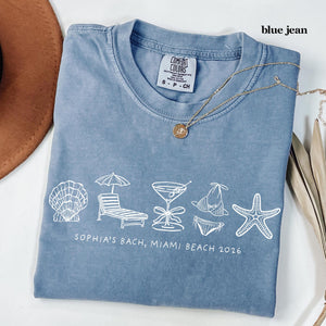 Custom Beach Bachelorette Comfort Colors Shirt, Coastal Bride Trip Tee, Bikini Shell Cocktail Party Shirt 6d1e174d-7641-4ae1-97c7-321253fd04d7-1.jpg