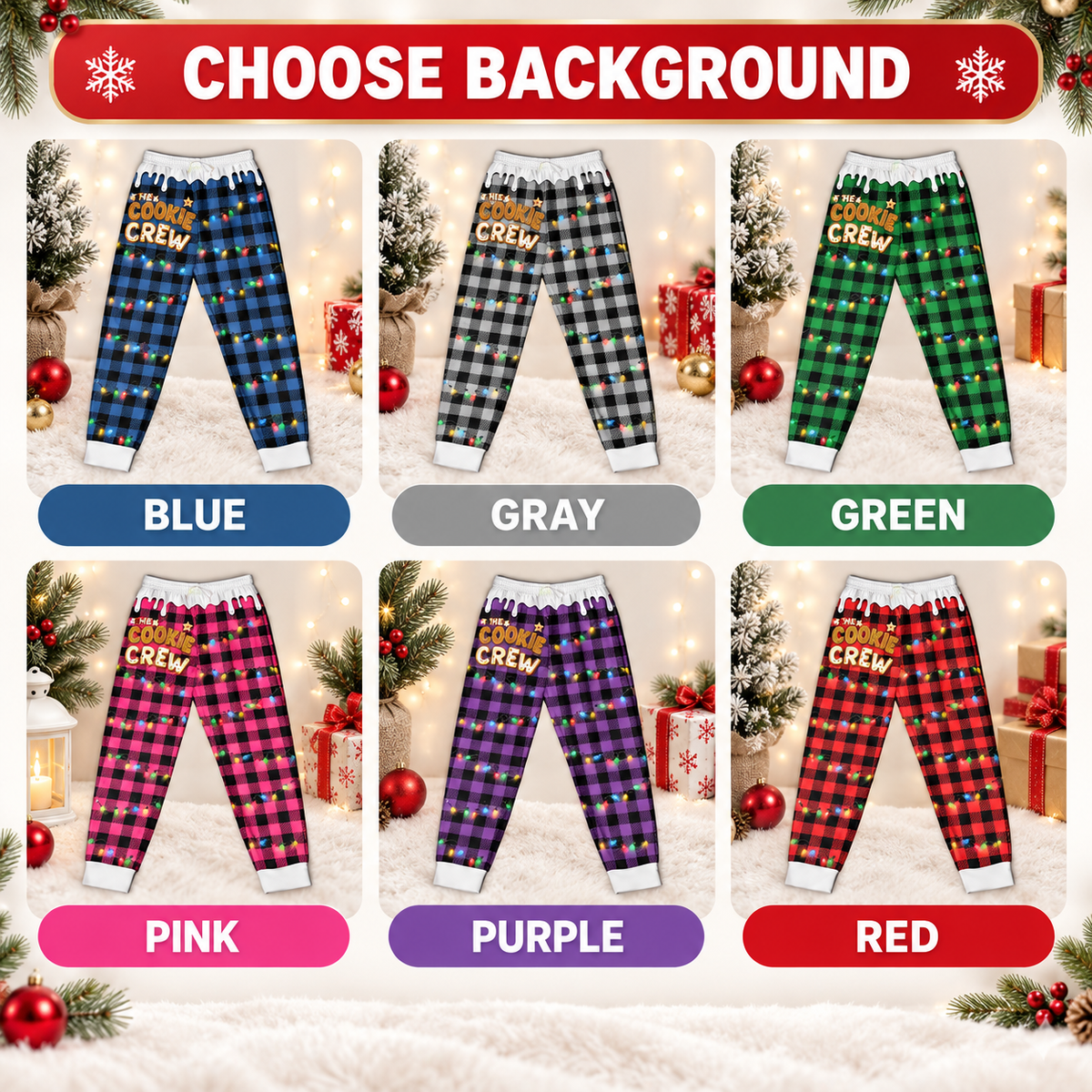 Personalized Cookie Crew Lounge Pants, Christmas Matching Family Outfits, Custom Gingerbread Name Pajama Pants, Holiday Gift for Mom Dad 6d22c887-42e1-4d63-a1b3-9be8e7584f8f-e7bf9669-1356-46f8-af02-20b2aea9470b.png