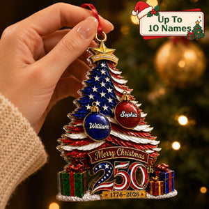 Personalized Merry Christmas America Turns 250 Ornament - Real 3D Raised Ornament 6d40bdc0-6d22-45e1-997b-d35fbac1d2b2-banner-3.jpg