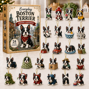 Everyday Boston Terrier Advent Calendar 2026 - 24-Day Festive Countdown, Acrylic Charms Blind Box - Gift For Boston Terrier Lovers 6d464aab-b1de-469b-af11-4f59c939770e-boston-terrier-box-charms.png