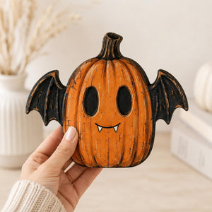 Rustic Halloween Wooden Shelf Sitters | Spooky Farmhouse Tiered Tray Decor | Whimsical Fall Mantel Display 6d4dd28b-baf7-47da-8cba-f8049c8af277-2.jpg