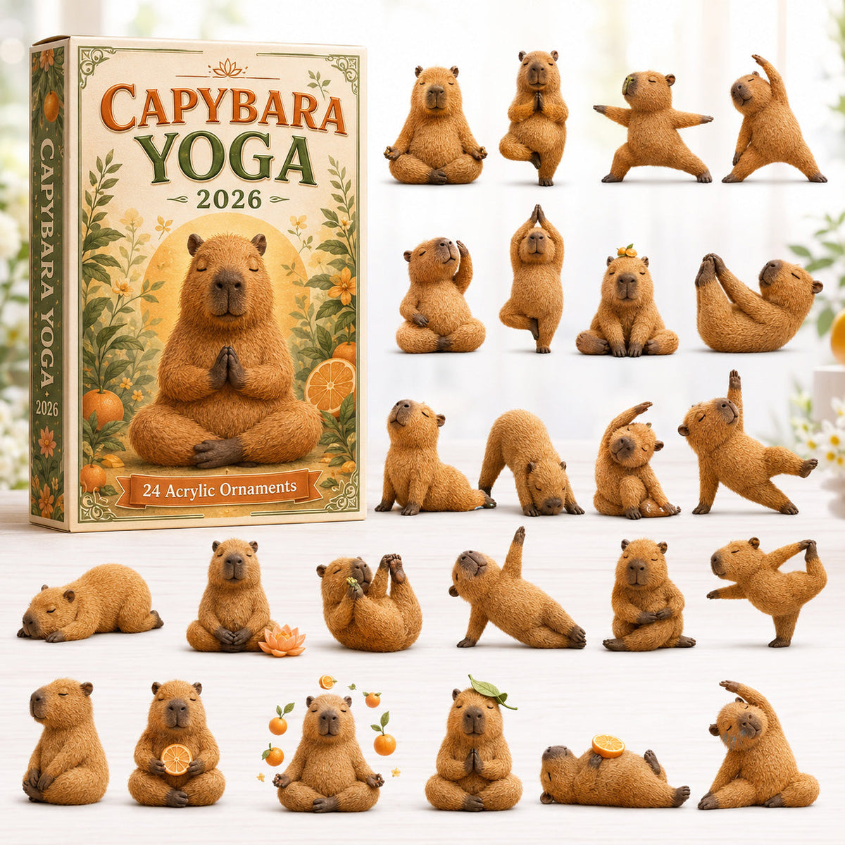 Capybara Yoga Advent Calendar 2026 - 24-Day Festive Countdown, Acrylic Charms Blind Box - Gift For Yoga Lovers 6d521511-7a8f-425f-8315-4dec50d86104-capybara.jpg