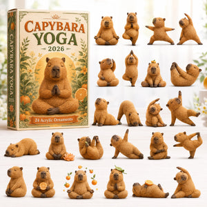 Capybara Yoga Advent Calendar 2026 - 24-Day Festive Countdown, Acrylic Charms Blind Box - Gift For Yoga Lovers 6d521511-7a8f-425f-8315-4dec50d86104-capybara.jpg