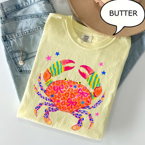 Comfort Colors® Cute Crab T-Shirt, Leopard Crab Shirt, Summer Shirt, Beach Vacation Shirt, Summer Crab Shirt 6d5395af-019b-4c26-b3ea-620c0018032c-2.jpg