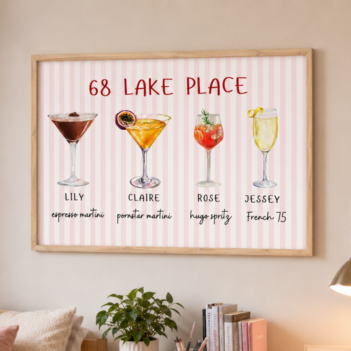 Custom Roommate Drink Print, Roommates as Drinks, Cocktail Poster, Trendy College Apartment Dorm Art, Bar Cart Decor, Personalized Wall Art 6d8aaf96-c2d0-4df2-a73f-897a37c54143-1-1.png