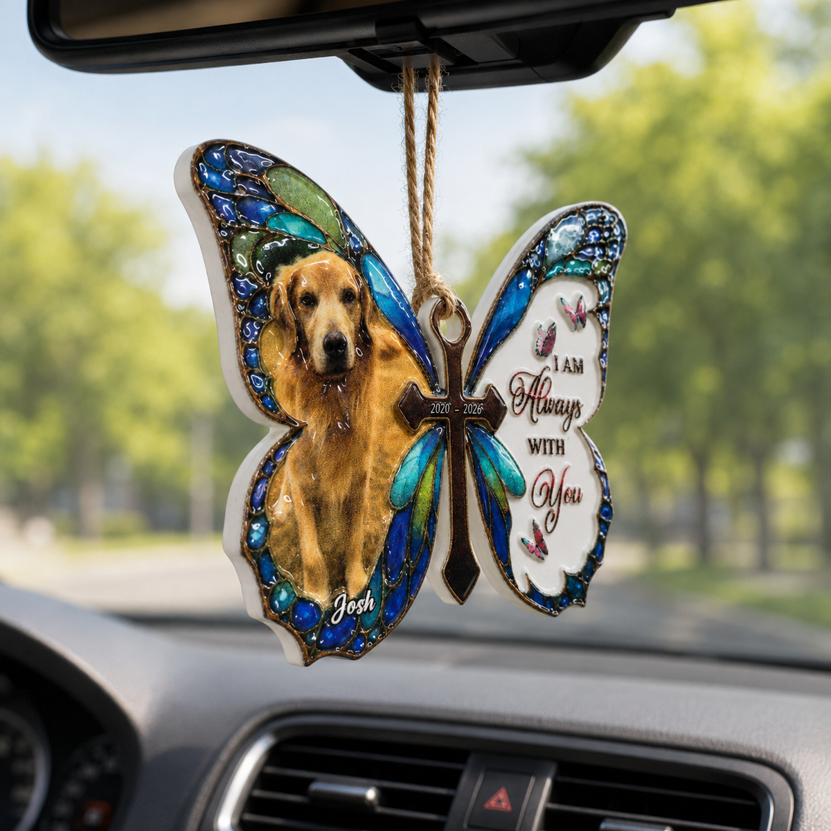 Personalized Pet Memorial Butterfly Real 3D Raised Ornament, Custom Photo Dog Remembrance Car Hanging Keepsake 6dcb2903-0d42-4cb3-9552-b31728dde4b7-banner-3.png