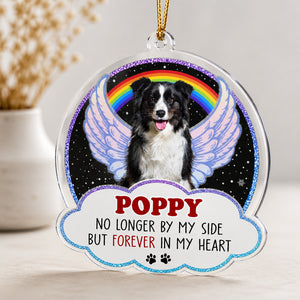 Pet Memorial Photo Acrylic Ornament – Forever In My Heart - Personalized Transparent Acrylic Ornament 6e064fc2-df74-4436-b084-0e387bf1a6ba.jpg