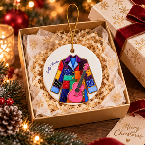 Dolly Parton Christmas Ornament, Coat of Many Colors Round Ceramic Ornament 6e2b3c79-18ba-49d3-982a-ca083dbe67ce-70d1d08f-9f0e-47e8-8ec1-f99968980ae1.png