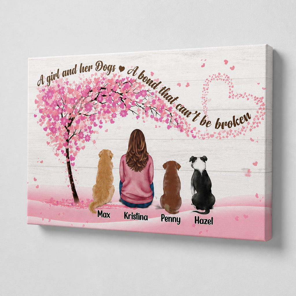 A Girl And Her Dogs – Blossom Heart Custom Portrait Canvas - Personalized Canvas 6e2b97d2-ba0e-4e62-8cfc-714c8e58f914.jpg