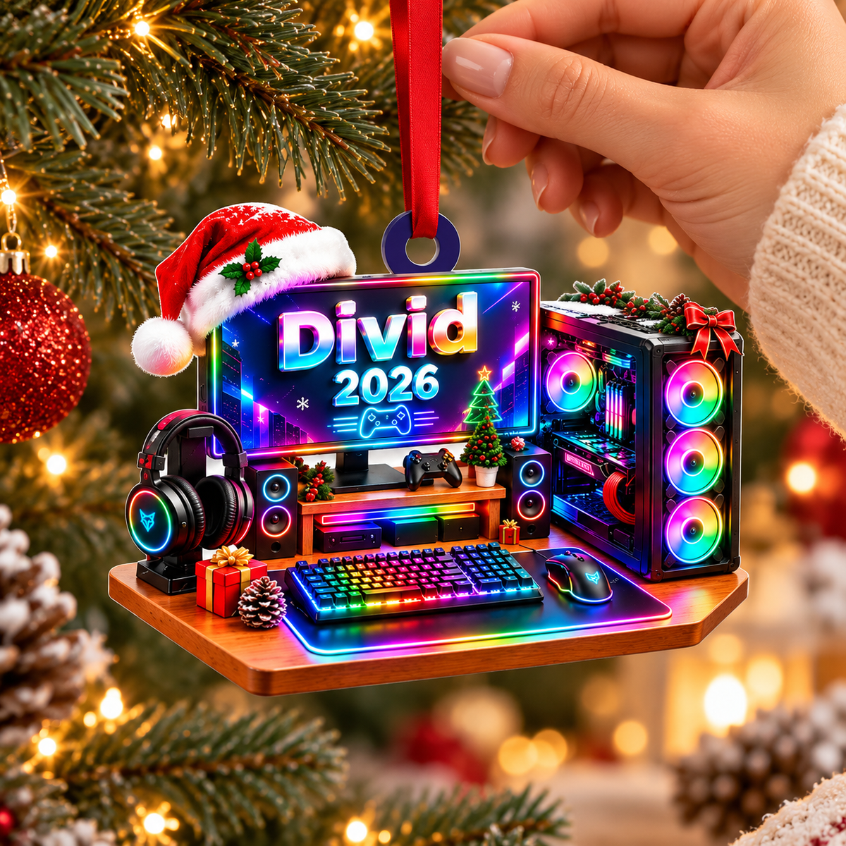 Custom Gaming PC 3D Relief Ornament, Gaming Christmas Gift, Gift For Gamer, Custom Name Gaming Ornament Computer Ornament, Game Lover Gift 6e559464-6441-46e4-b179-9f2a7dd86038-937b6ea7-357d-4e7c-a831-0d0936d4f908.png
