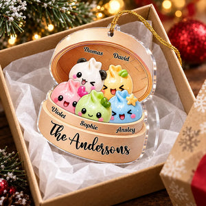 Personalized Family Dumpling Ornament, Custom Names and Family Name Dim Sum Basket Christmas Decoration, Cute Family Keepsake Gift 6e5fe0d6-f697-40e7-8905-a9e4b4cc069e-5.webp
