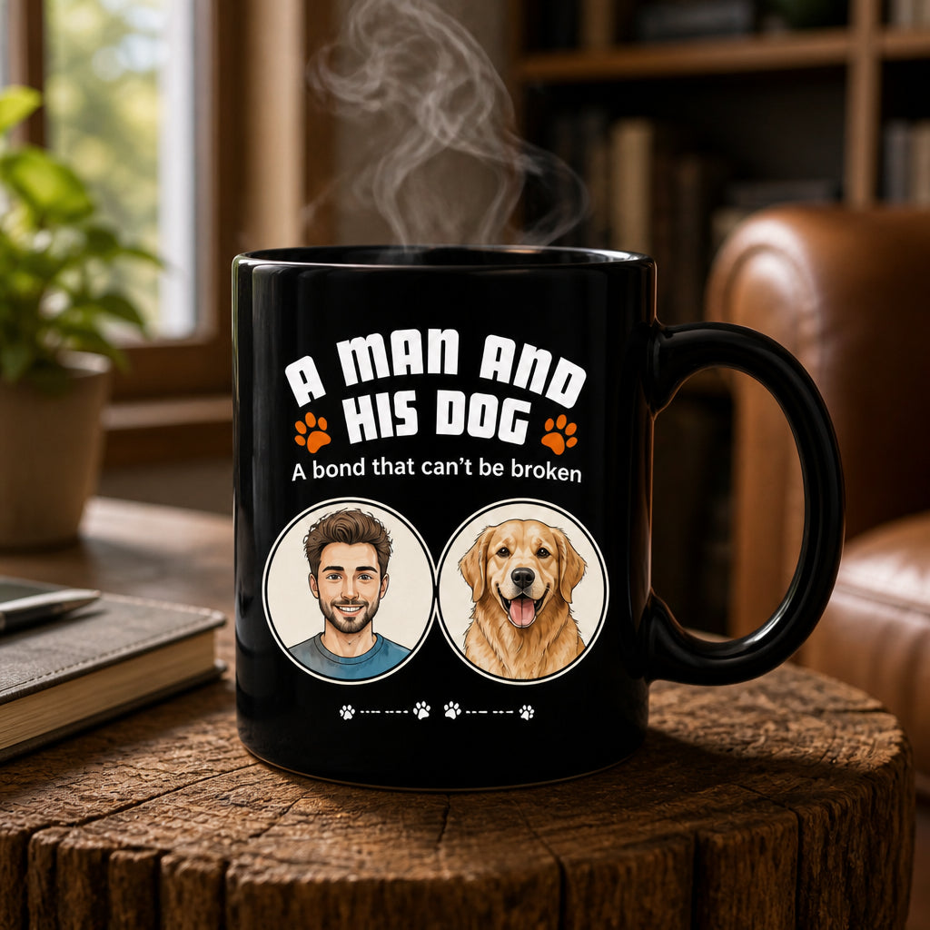A Man And His Dog – Custom Photo Sketch Mug - Personalized Mug 6e63f902-913e-4794-a0df-bc9ce064e8a4.jpg
