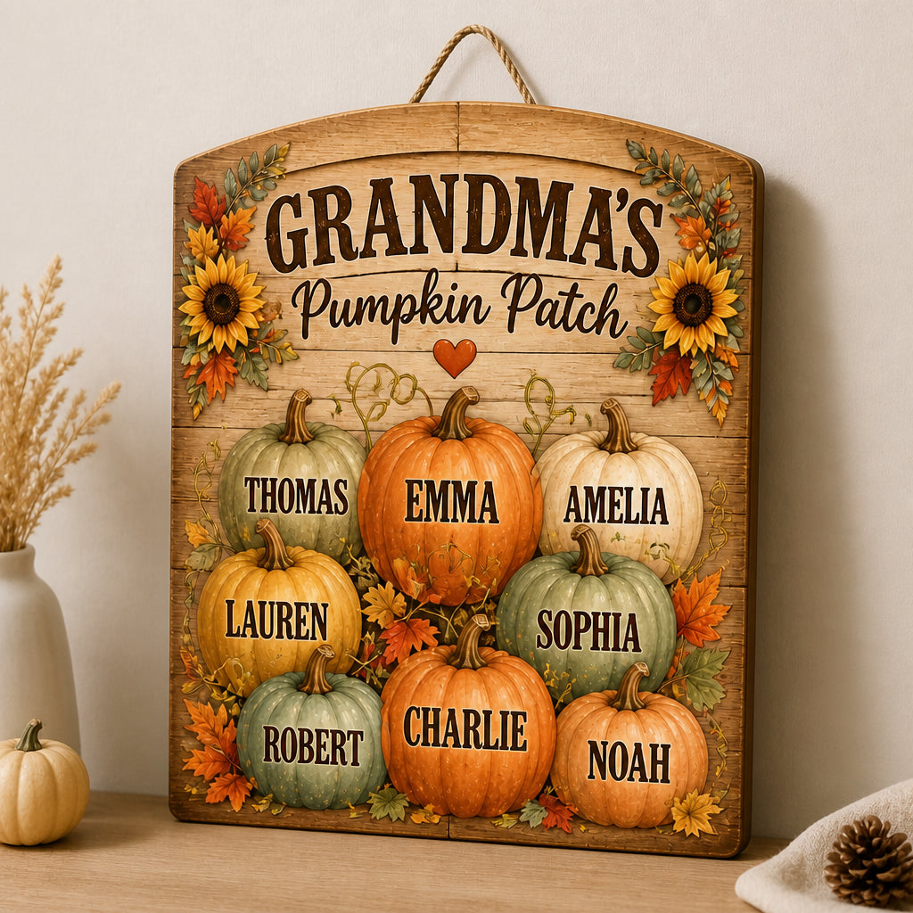 Grandma's Pumpkin Patch – Personalized Wood Sign - Personalized Wood Sign 6e640890-5bd0-423a-8809-1c21a9d5f9b8.jpg