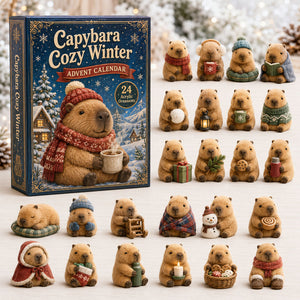 Capybara Cozy Winter Advent Calendar 2026 - 24-Day Festive Countdown, Acrylic Charms Blind Box - Gift For Capybara Lovers 6e66d576-caa8-4959-af3e-70f7fa3a229f-capybara.jpg