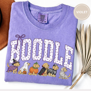 Halloween Goldendoodle Shirt Comfort Colors, Funny Hoodle Dog Mom Shirt, Goldendoodle Halloween Tee, Doodle Dog Gift, Spooky Fall Dog Lover 6eb4754d-0cd9-4324-909a-aa67116eb033-1.jpg