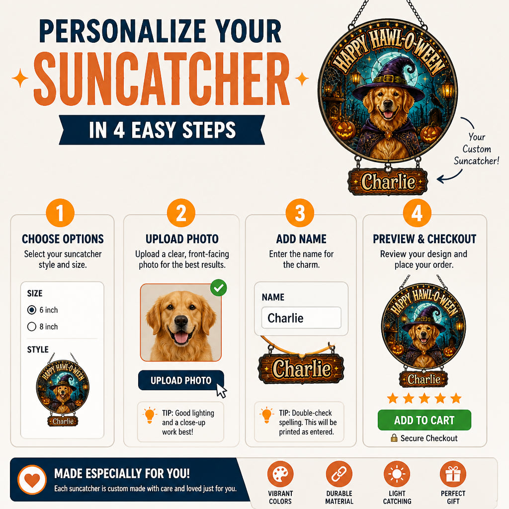 Happy Hawl‑O‑Ween Personalized Pet Portrait Garden Flag - Personalized 1 Layered Suncatcher with Charm 6ec40753-08da-4cdb-8686-c322f1beed61.jpg