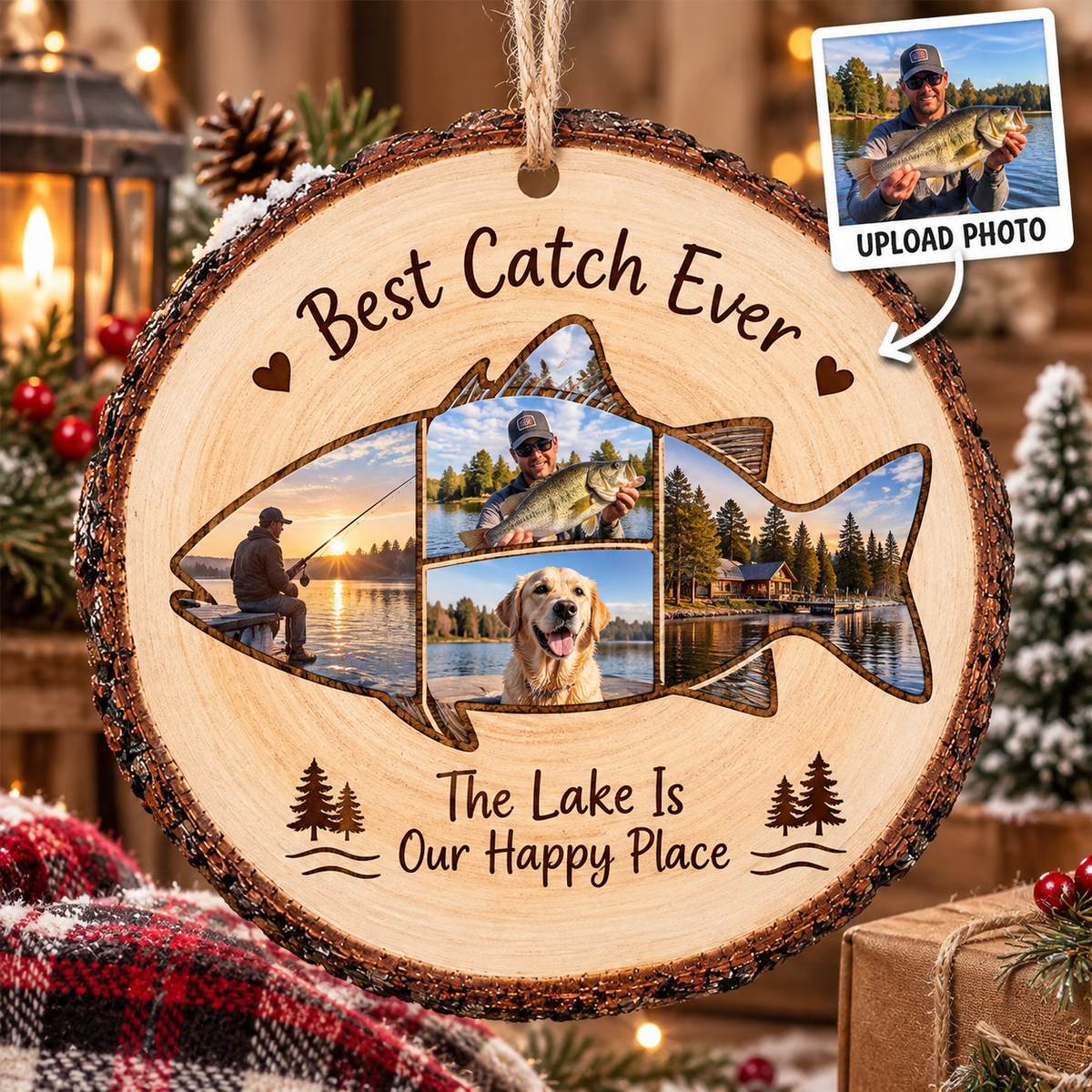 Personalized Fishing Photo Wooden Christmas Ornament – Custom Best Catch Ever Fish-Shaped Photo Collage, Lake Lover Keepsake, Gift for Fisherman & Dad 6f19739d-3291-4ea8-a664-dbbed0baccd7-8b887884-d378-4a70-a1cf-630c331eabbb.png