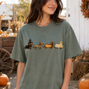 Halloween Dachshund Costume T-Shirt – Cute Witch, Mummy, Hot Dog & Ghost Doxie Shirt for Dog Lovers 6f30aaec-af41-4d9f-b0c7-3d8c3c42f675-3.png