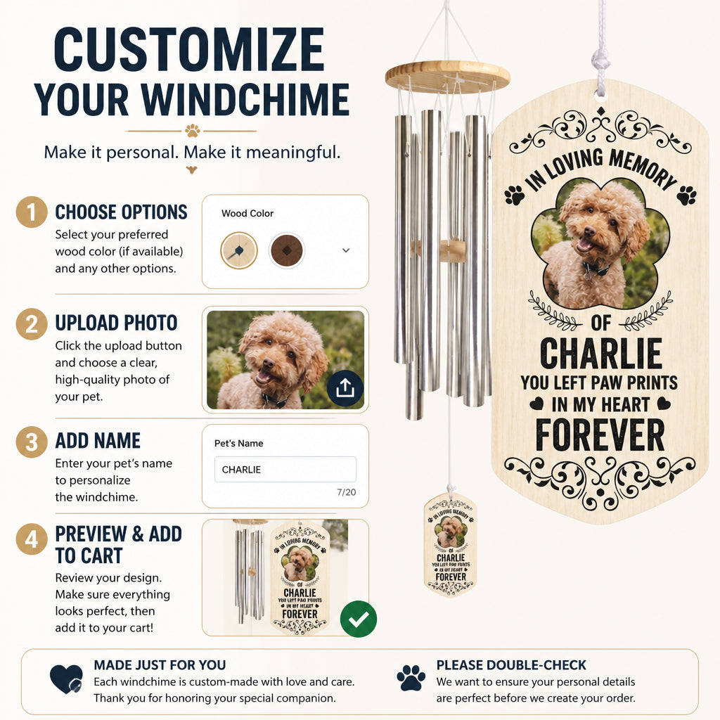 Pet Memorial Wind Chime – Forever In My Heart Photo - Personalized Windchime 6f3bb822-9f3f-498e-851d-04583a41905e.jpg