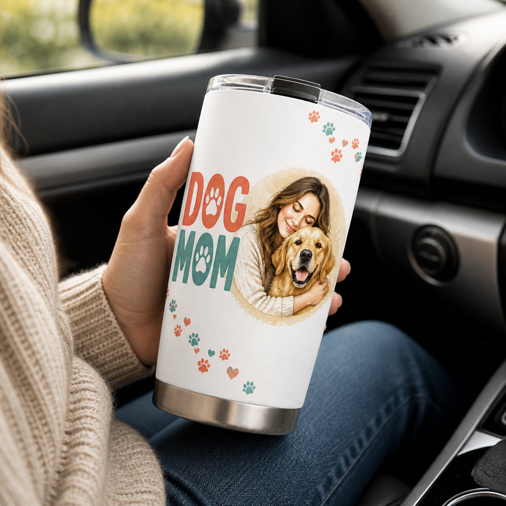 Dog Mom Custom Portrait Tumbler - Personalized Tumbler 6f50f021-9bb6-4069-914d-afd541919e97.jpg