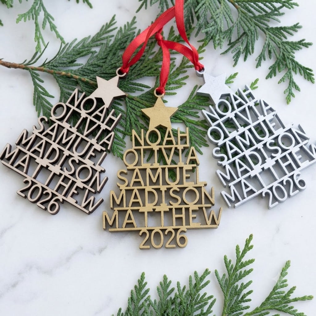 Family Christmas Ornament - 2026 Personalized Ornament With Names - Christmas Tree Ornament 6f6260f8-e2ca-4c44-b481-618313a60cad-5ff61626-c3cb-4879-9122-e692ec7a8fd2.jfif
