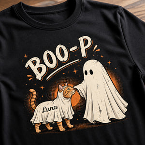 BOO-P Pet Ghost Boop – Custom Pet Photo Halloween Tee - Personalized T-shirt 6fde0932-50d0-4030-a376-40006dd5d1bd.jpg