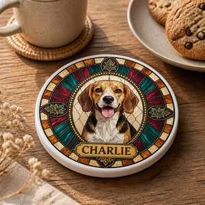 Custom Stained-Glass Pet Portrait Coaster - Personalized Custom Ceramic Coasters 6fe62b94-b71a-4329-8cb3-1208693765e5.jpg
