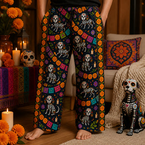 Day of the Dead Sugar-Skull Dogs Sweatpants - Sweatpants 6ff998f2-a4b3-4143-ae21-fb801b958a2f.jpg