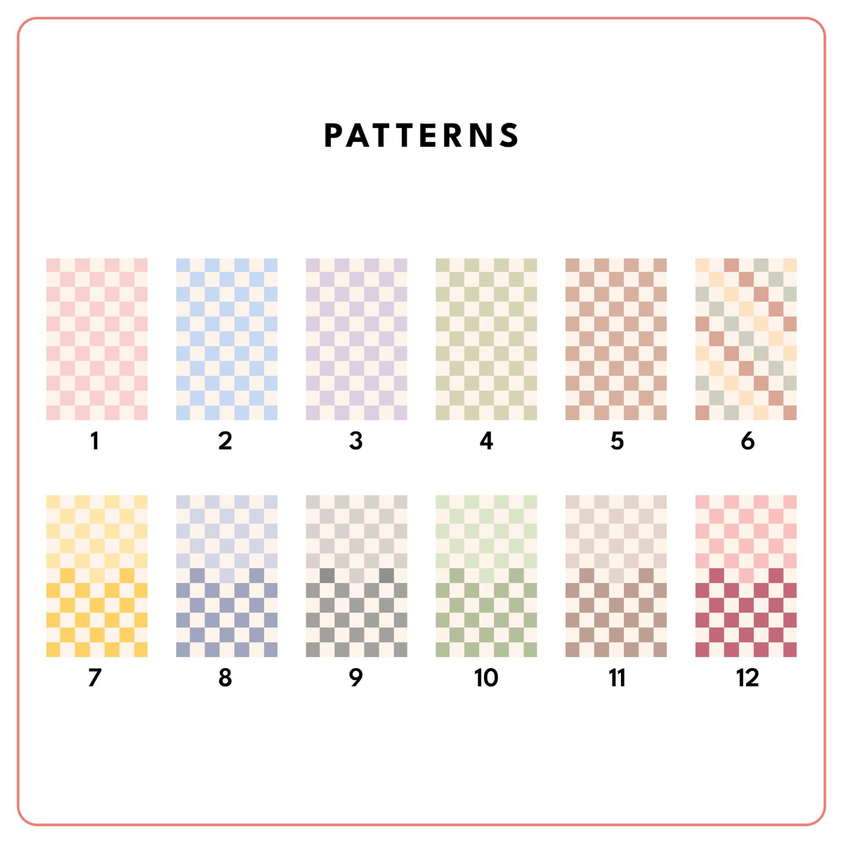 Custom Checkerboard Pattern Luggage Tag, Personalized Travel Bag Tag with Name, Unique Gift For Travellers