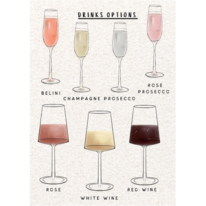 Custom Couple Drinks Print, Personalized Bar Cart Decor, Drink Sign Gift For Couple