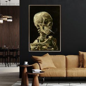 Smoking Canvas Gift, Van Gogh Wall Hanging, Large Canvas, Famous Canvas Print, Skeleton Smoking Canvas, Halloween Gift 7003746e-c484-4500-8e3a-d6c8cd8414d2-y1.png