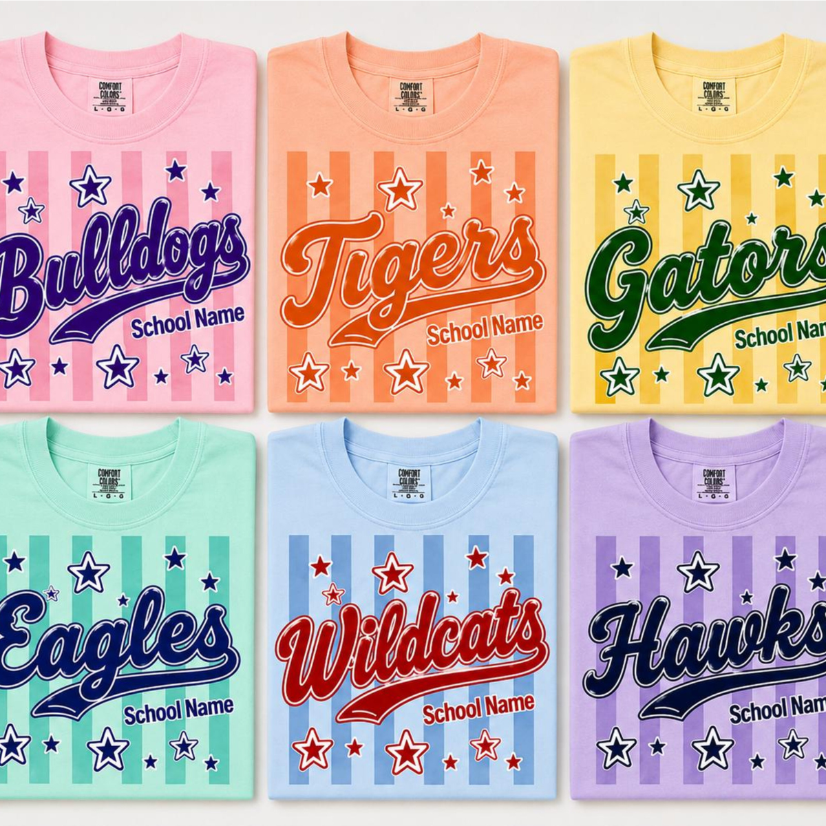 Custom Mascot Striped Shirt, School Spirit Shirt, Back To School Shirt, Test Day Shirt, Personalize Mascot Shirt, Custom School Spirit 700a415c-6152-4dd6-97b0-5246435608c3-1.png