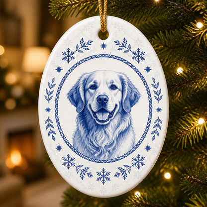 Delft Blue Custom Pet Portrait Ornament - Personalized Ornament 7020623e-0ecb-46fd-a08a-0998a0c28f38.png