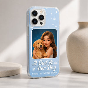 A Girl & Her Pet – Photo-to-Cartoon Custom Phone Case - Personalized Phonecase 703bb0a4-1ded-4441-a9ff-3e166dc8bdd2.jpg