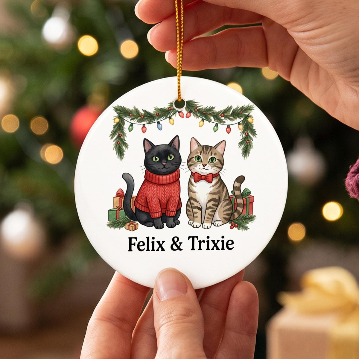 Personalized Cat Christmas Ornament, Custom Pet Name Keepsake, Cat Lover Holiday Gift 70607163-1a84-48eb-8dbc-239f767a1fd3-il_fullxfull.8480402865_c16u.jpg