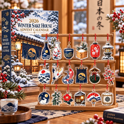 2026 Winter Sake House Advent Calendar, Japanese Winter Holiday Countdown, Unique Christmas Gift With 24 Collectible Charms 7069c85b-6441-4ab2-bfd7-99e7bbdc69d6-0168bbb4-2749-45a6-8157-00ce0b46cb65.png