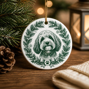 Custom Pet Portrait Holiday Wreath Ornament (Engraved Style) - Personalized Ornament 70700d42-0db0-4133-9b23-c4ea14ce66d0.jpg