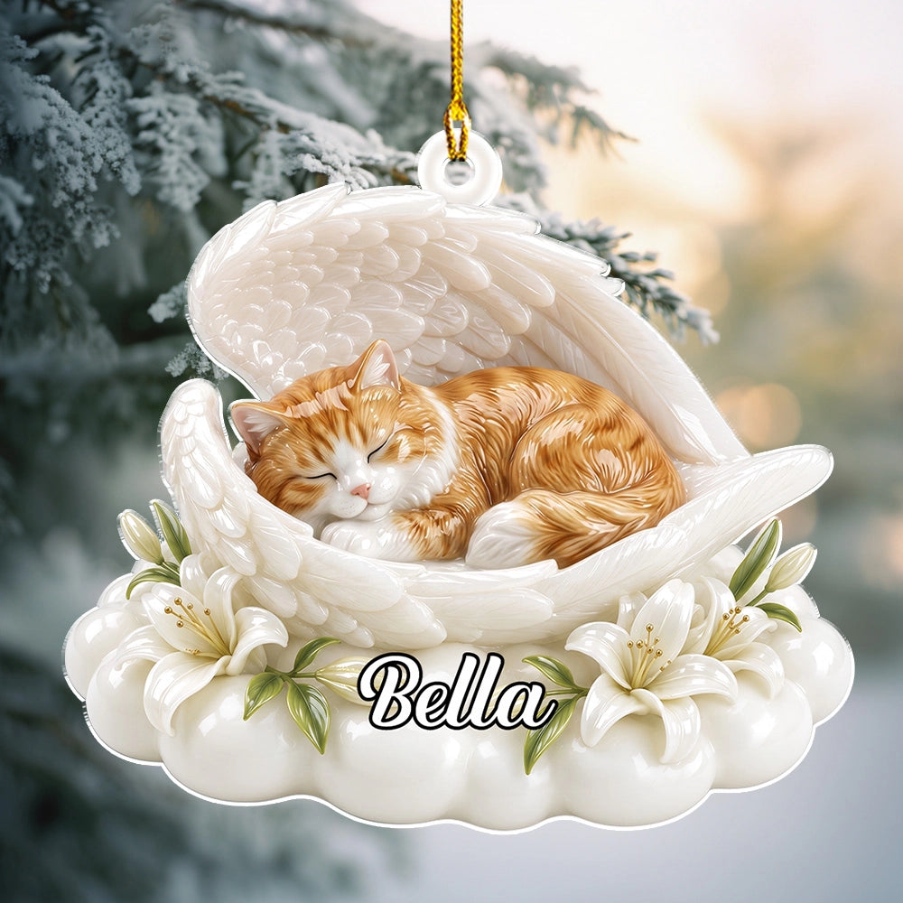 My Angel Wings Custom Pet's Photo - Personalized 3D Real Raised Ornament - Memorial Pet Gift 707e93eb-76af-4033-8709-35b5bf84a771-2.webp