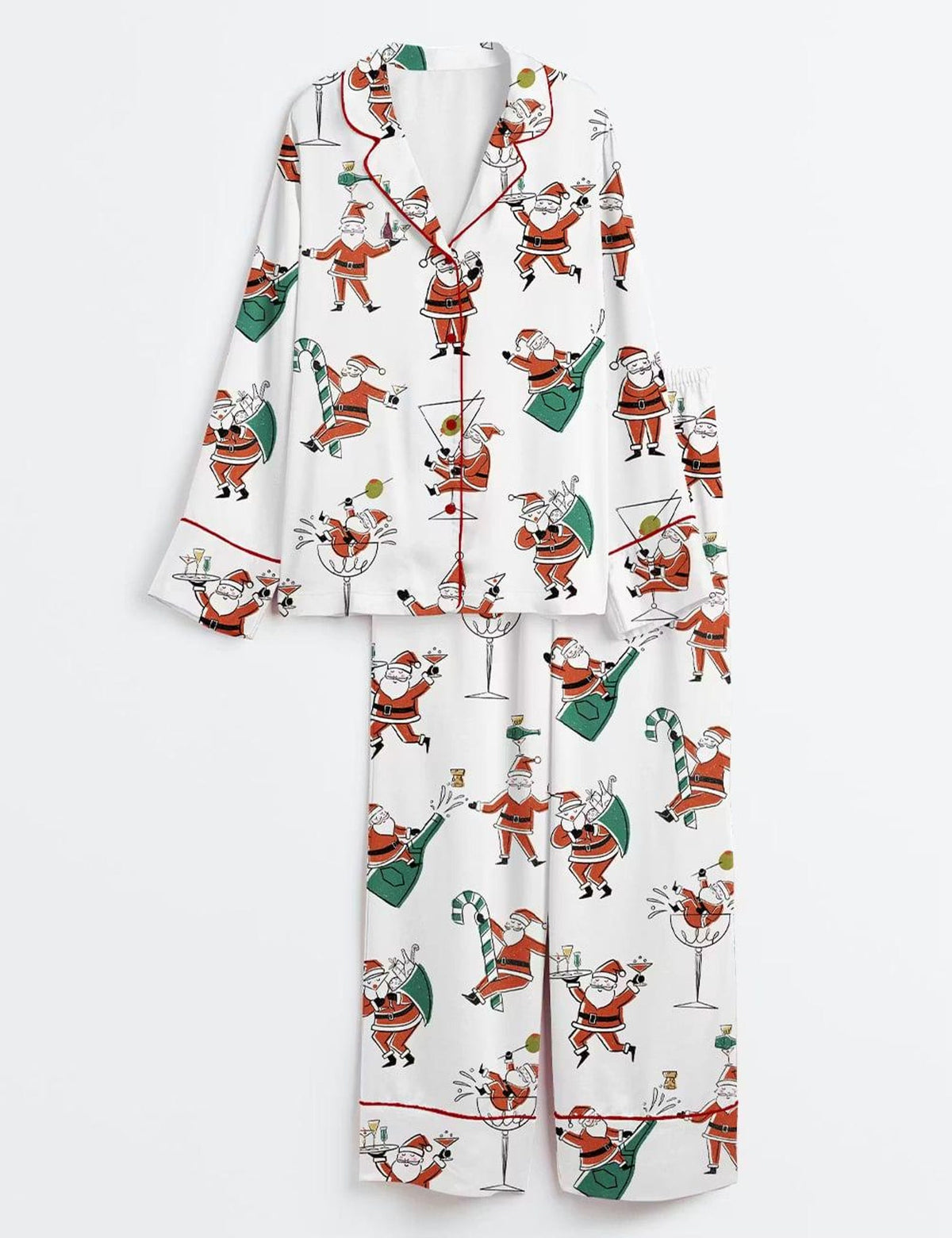Women’s Santa Martini Christmas Pajama Set, Retro Mid Century Cocktail Satin Pajamas, Long Sleeve Holiday Sleepwear, Christmas Gift 708b3e58-f2b8-4e5d-9f70-fa6379ae2229-il_1588xN.8493970160_e6ke.jpg
